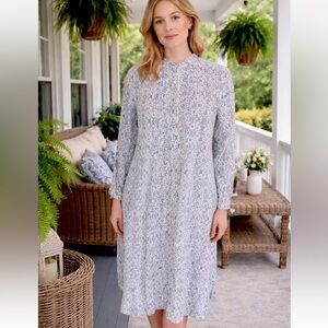 LK NW Roberta Roller Rabbit Tunic Dress LS Women Sz M Medium 100 % Cotton